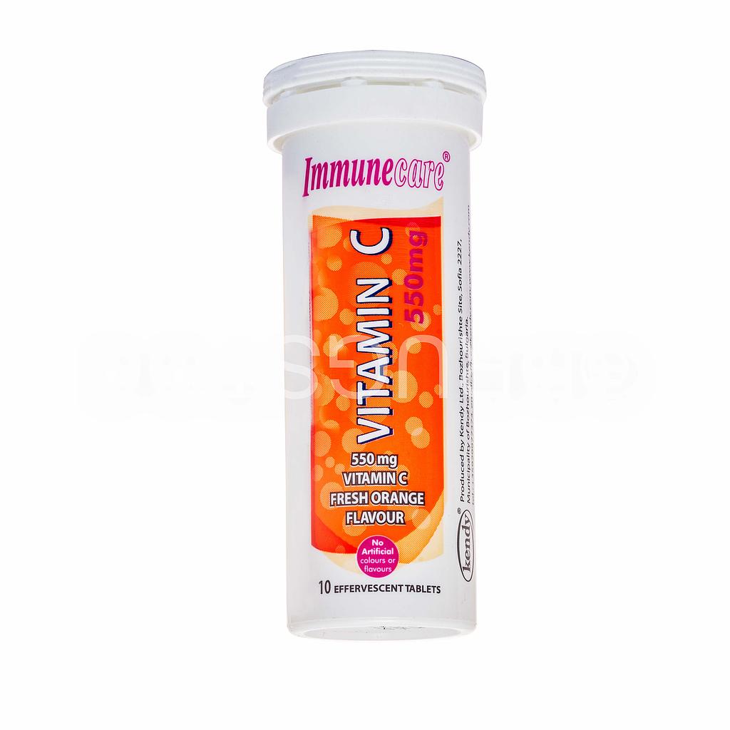 Immunecare Vitamin C Orange 550mg X 10