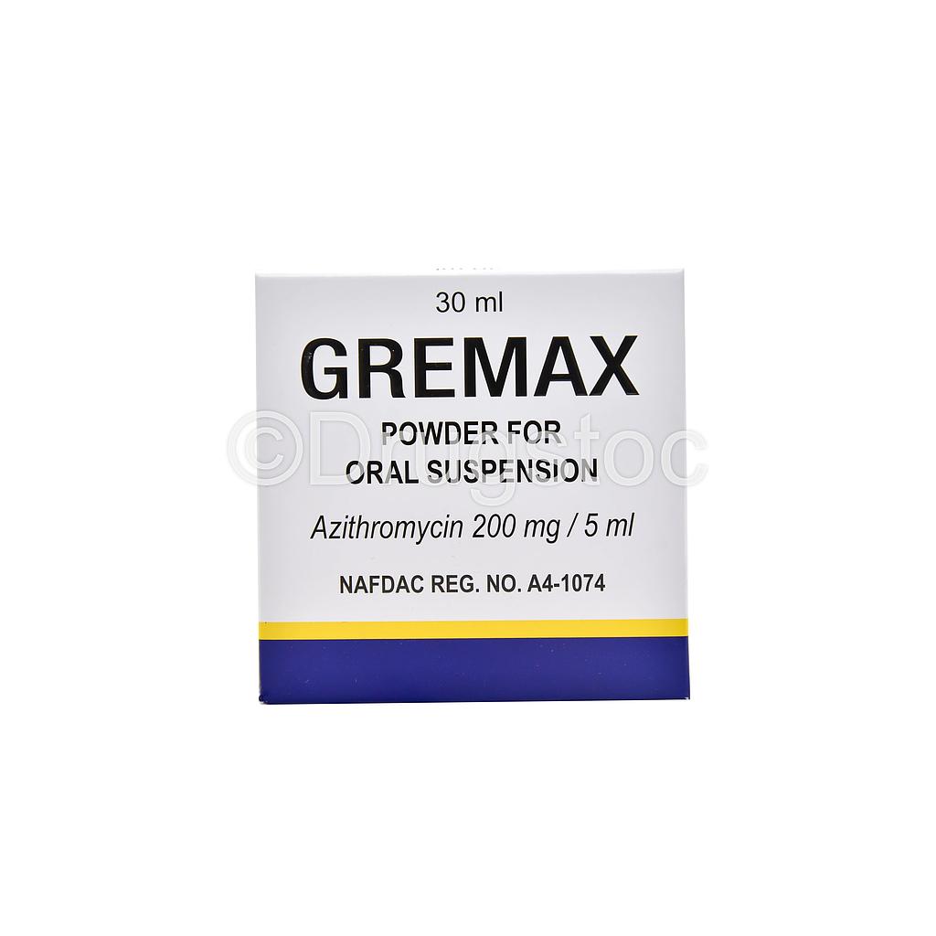 Gremax 200mg Suspension 30mL