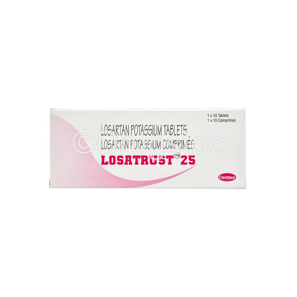 Losatrust 25mg  Tablets x 10''