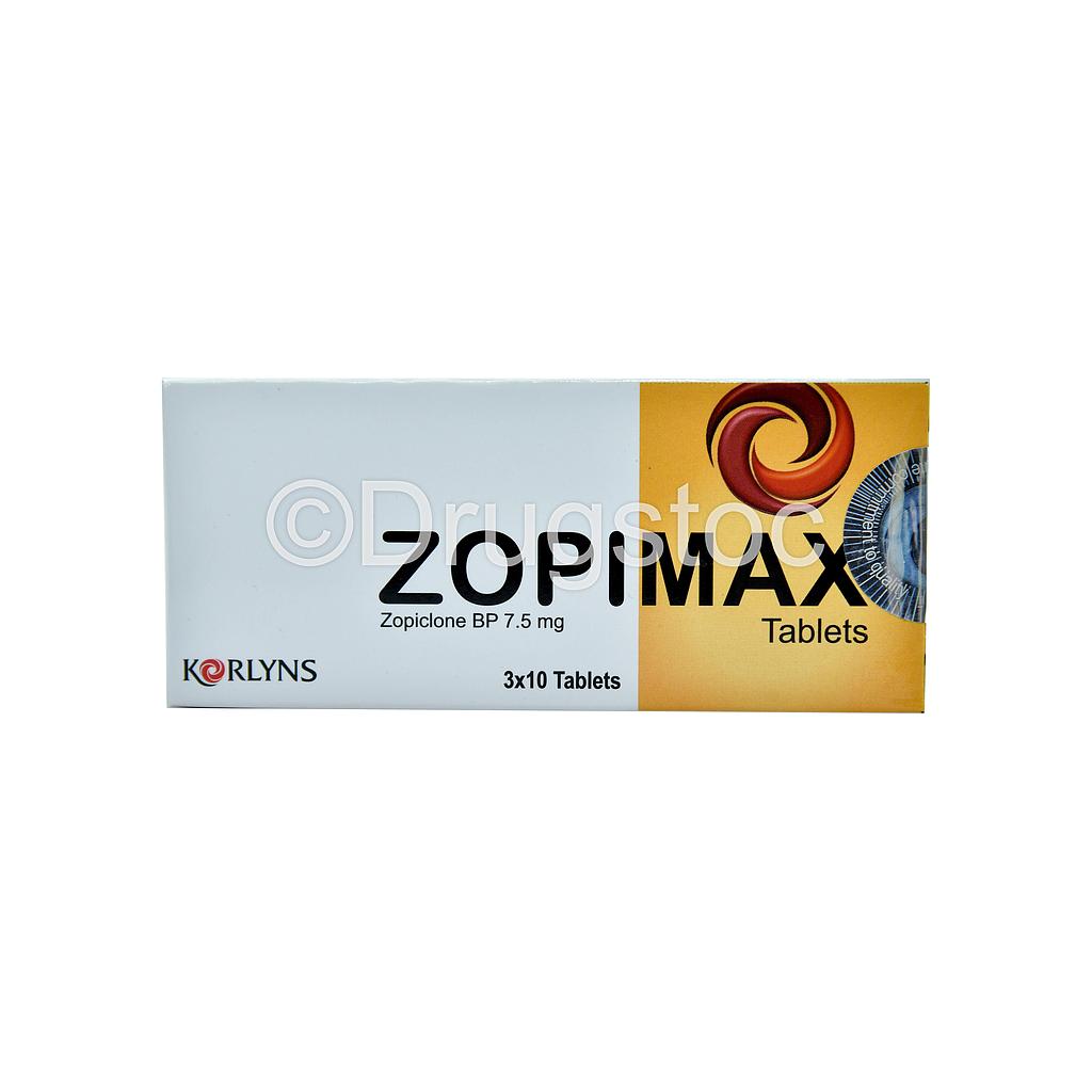 Zopimax 7.5mg Tablets x 30'' (Controlled)