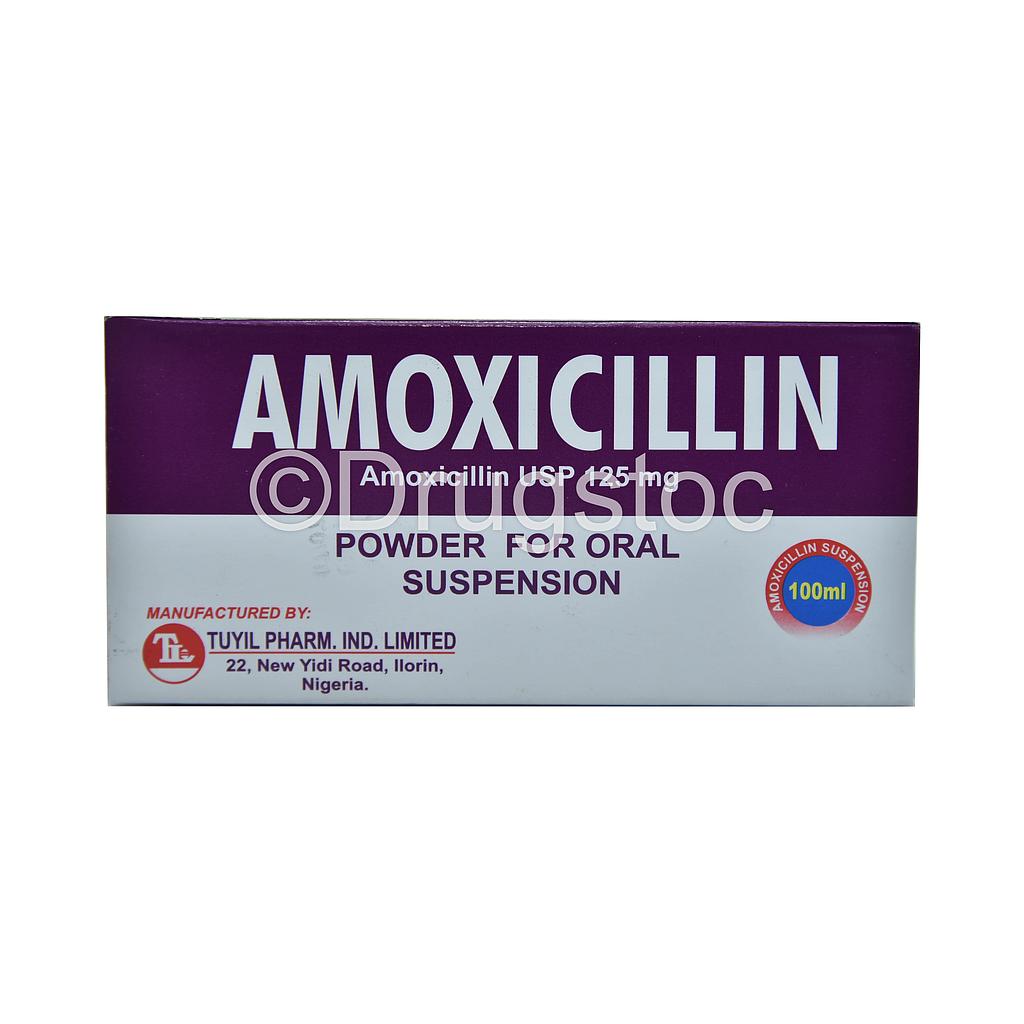 Tuyil Amoxicillin Suspension 100mL