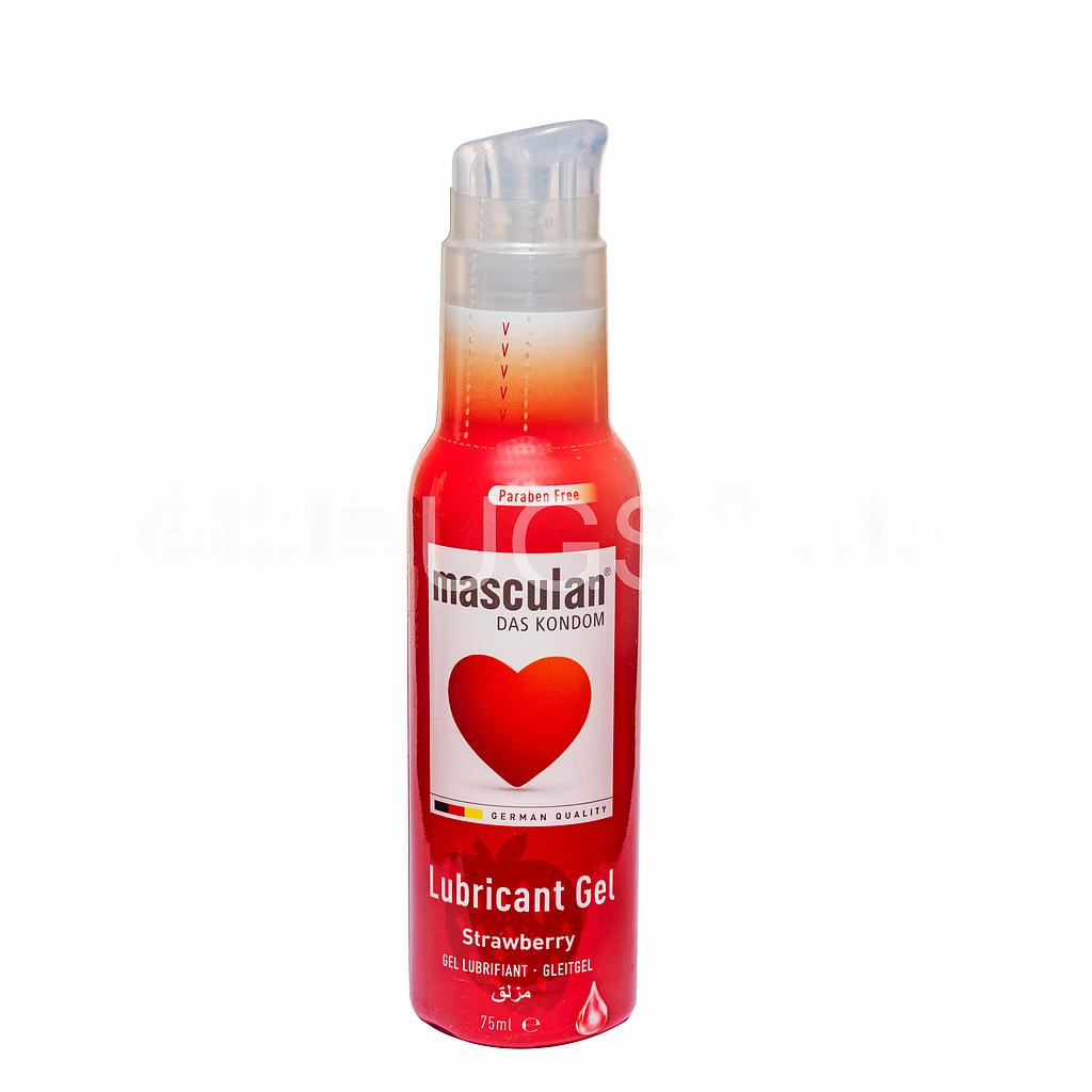 Masculan Lubricant Gel Strawberry 75mL