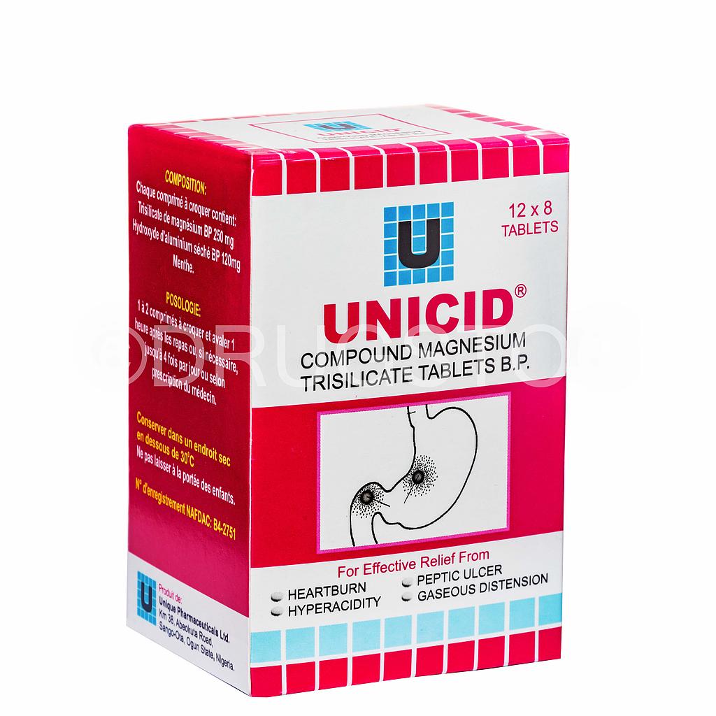 Unicid Tablets x 96''