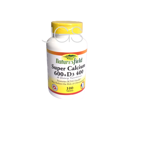 Nature'sfield Super Calcium + D3 Tablets x 100''