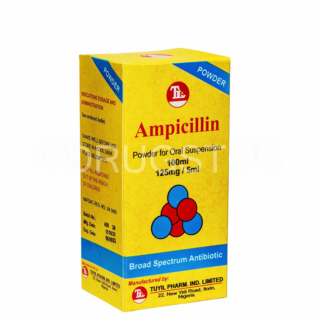 Tuyil Ampicillin Suspension 100mL