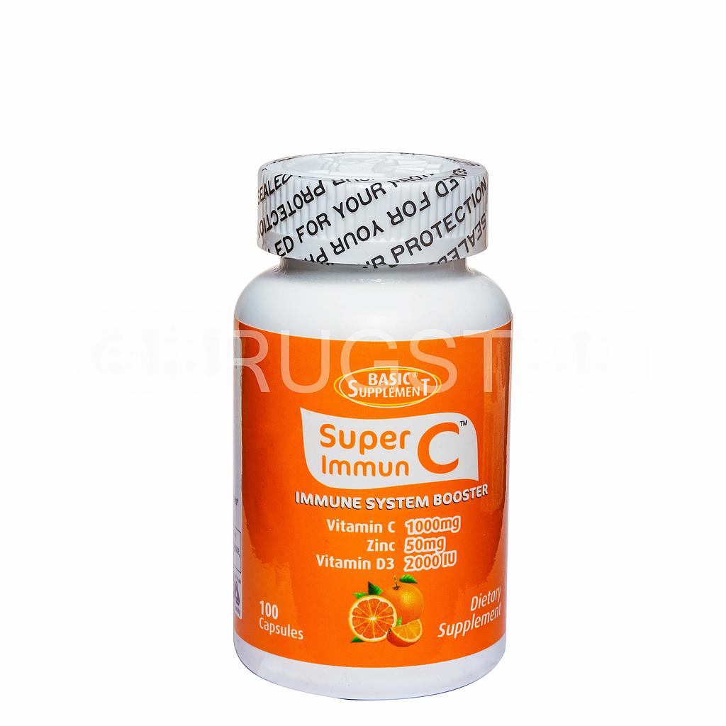 Basic Supp. SuperImmun C 1000mg/50mg x 100