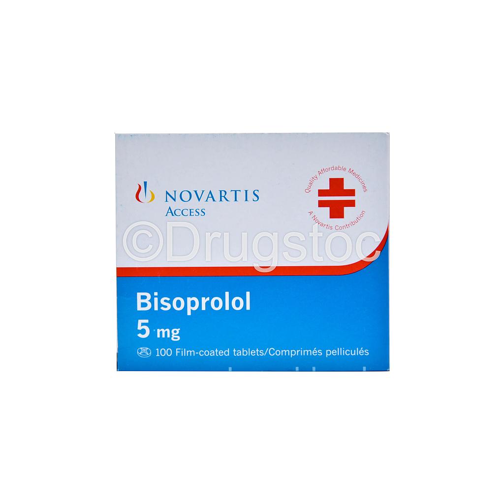 Novartis Bisoprolol 5mg Tablets x 100''