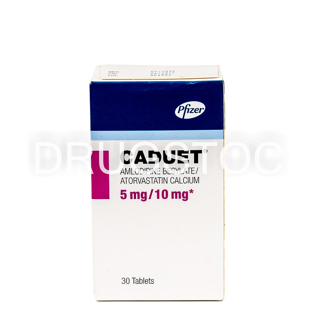 Caduet 5mg/10mg Tablets x 30''