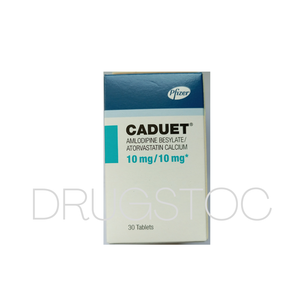 Caduet 10mg/10mg Tablets x 30''