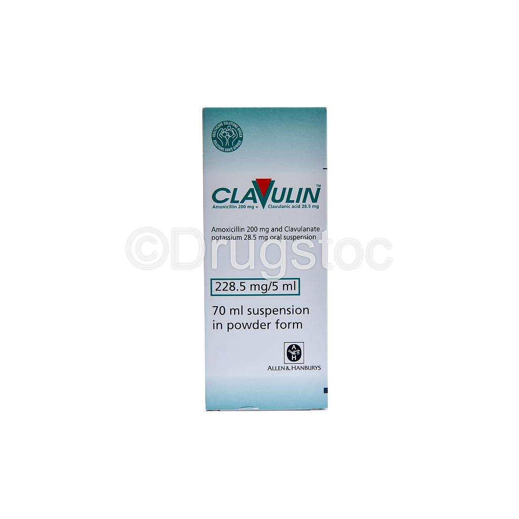 Clavulin 228.5mg Suspension 70mL