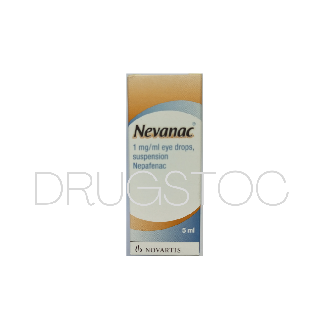 Nevanac Eye Drops 1mg X 5mL