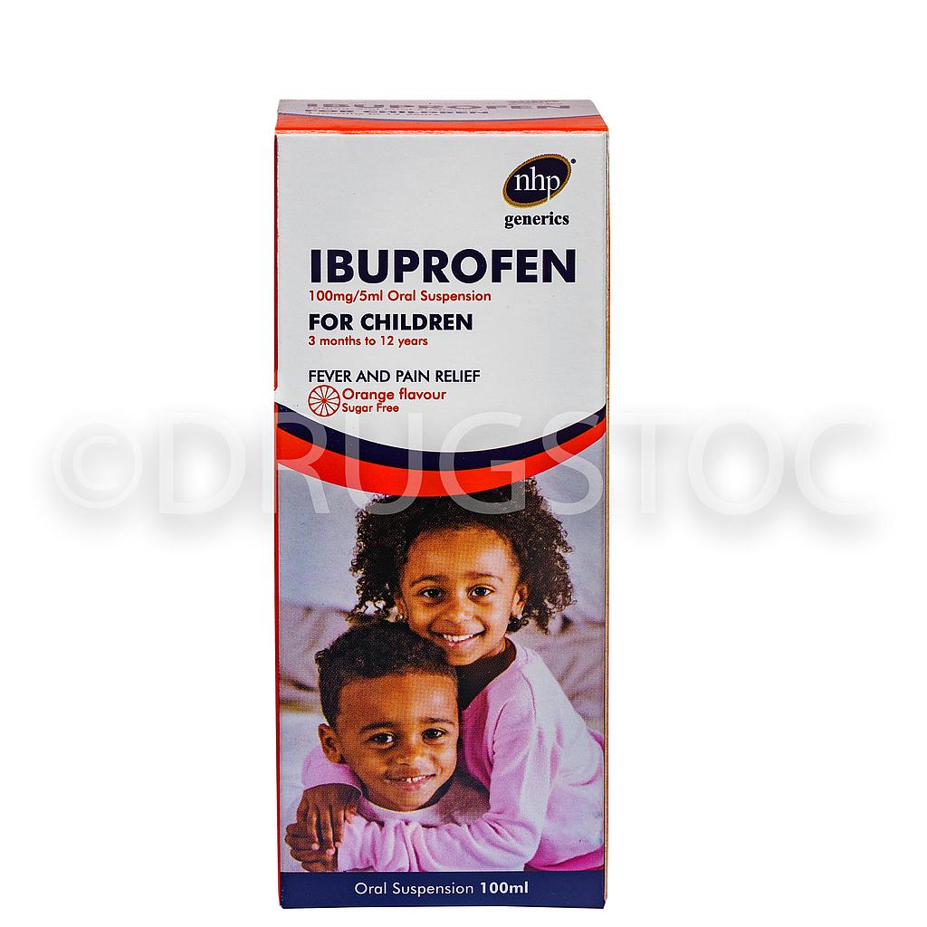 Nhp Ibuprofen Suspension 100mL