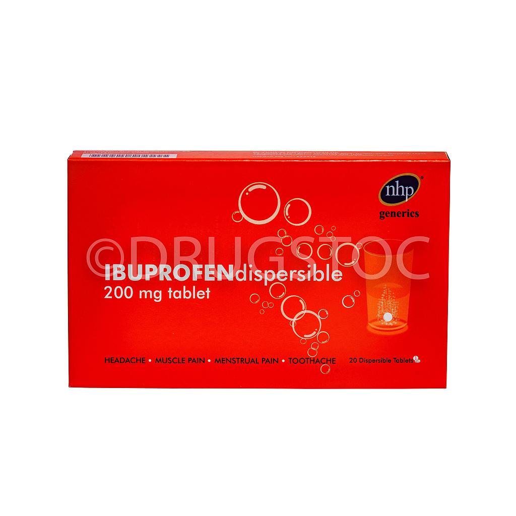 Nhp Ibuprofen 200mg Tablet x 20''