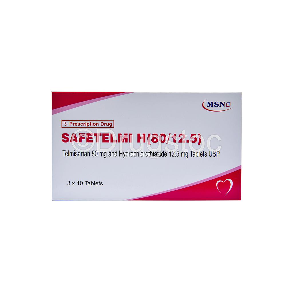 Safetelmi H (80/12.5)  Tablets x 30''