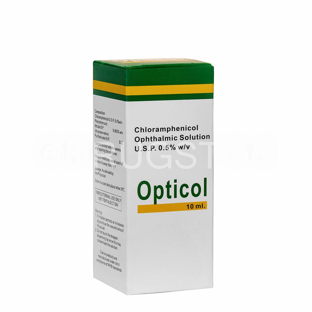 Opticol Chloramphenicol Eye Drops 10mL