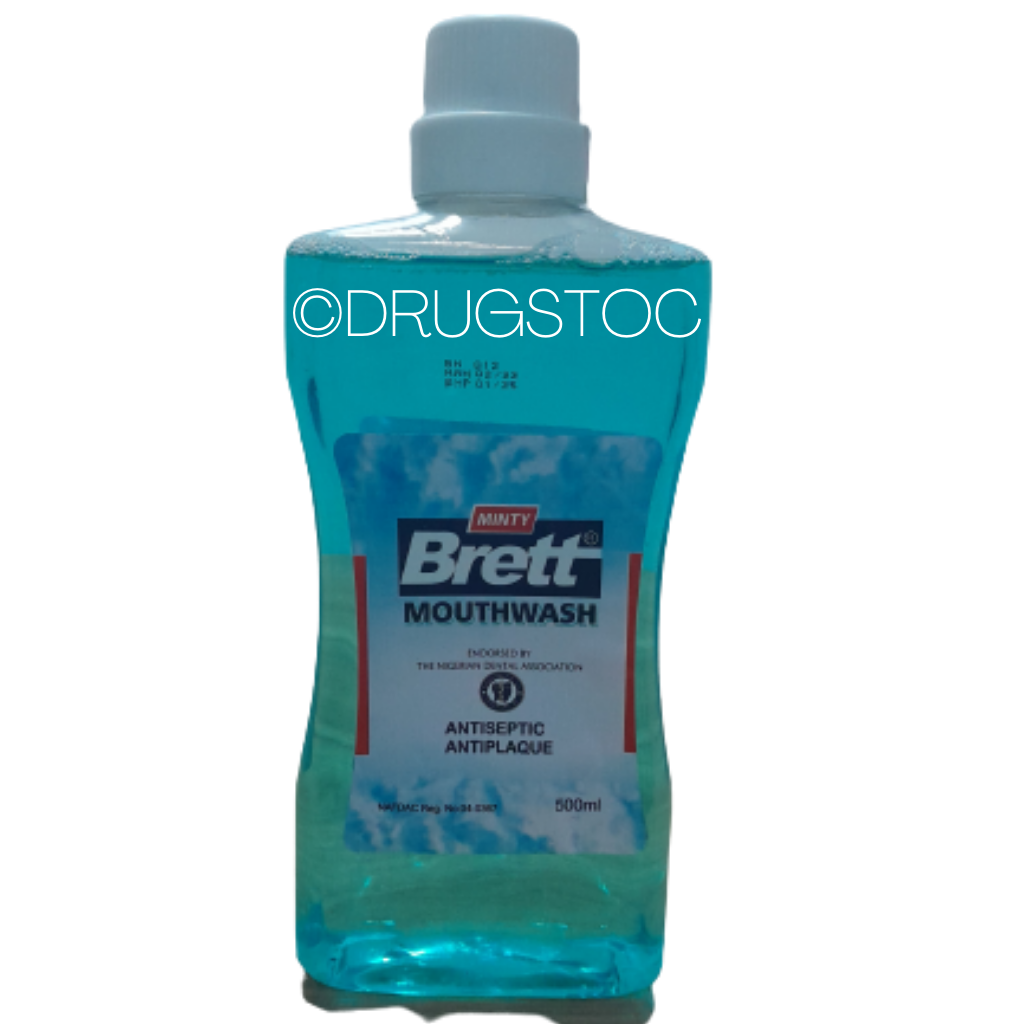 Brett Minty Mouthwash 400mL