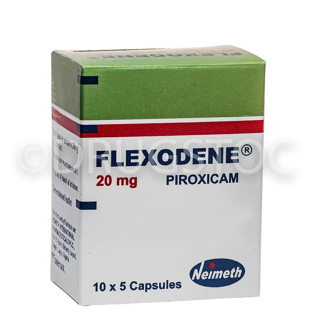 Flexodene 20mg Capsules x 50''