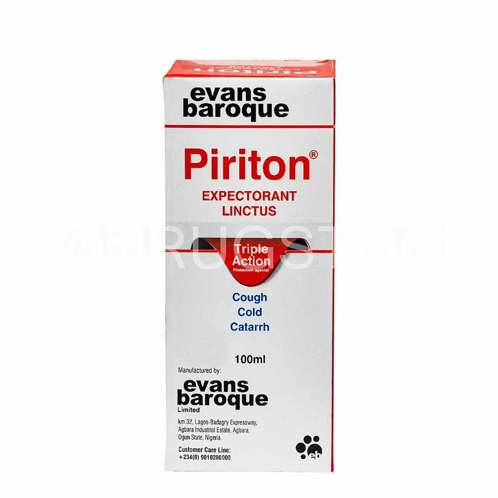 Piriton Expectorant Linctus 100mL