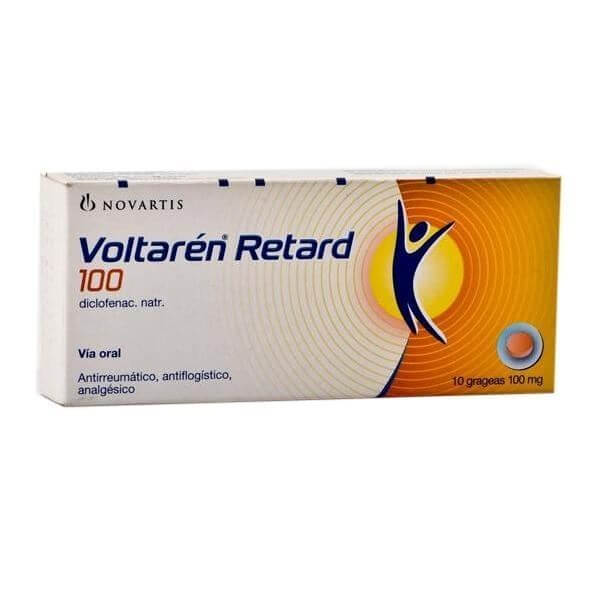 Voltaren 100mg Retard Tablets x 10''