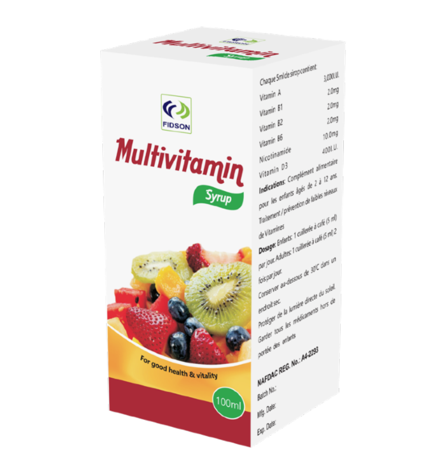 Fidson Multivitamin Syrup 100mL