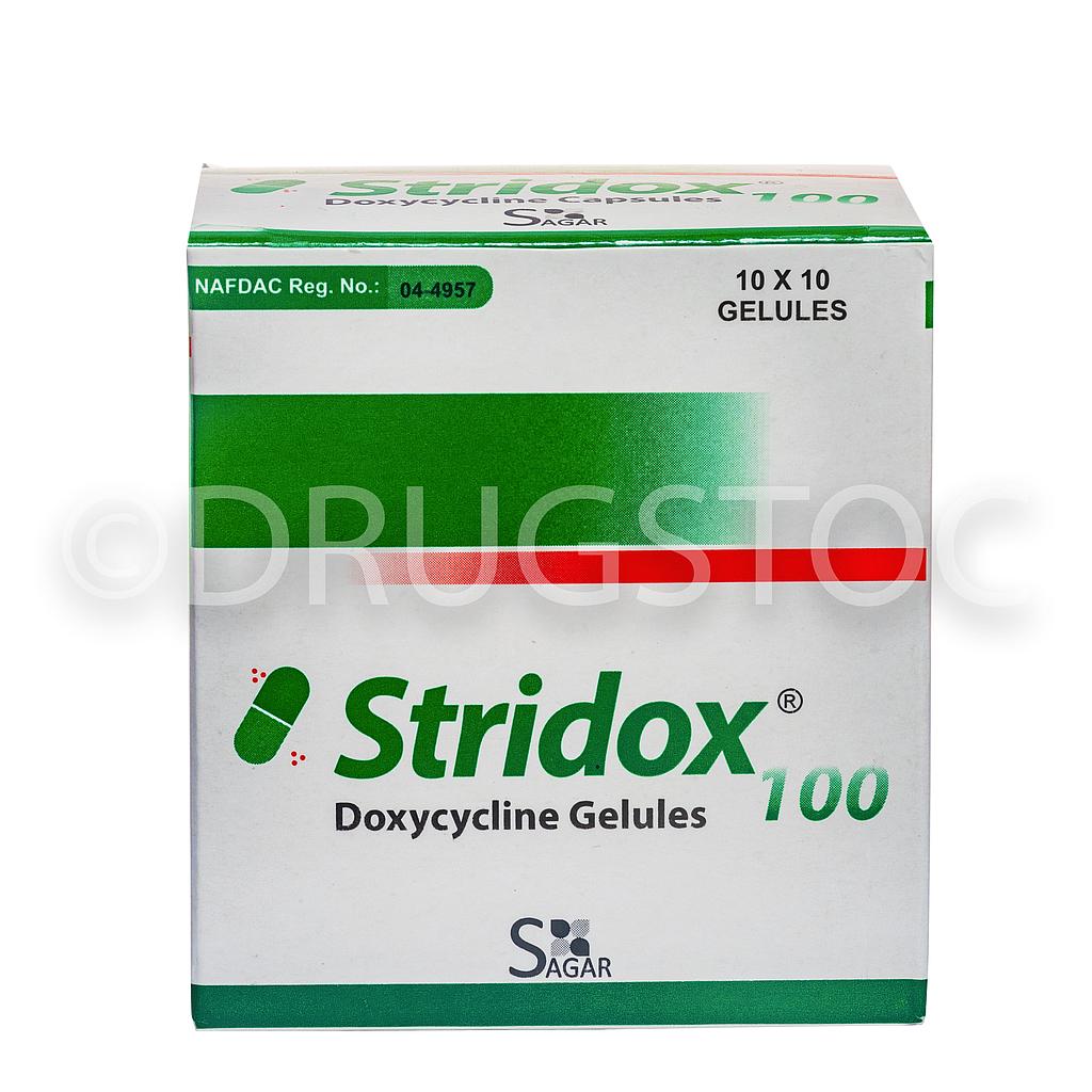 Doxycycline Capsules 100mg x 100'' STRIDOX