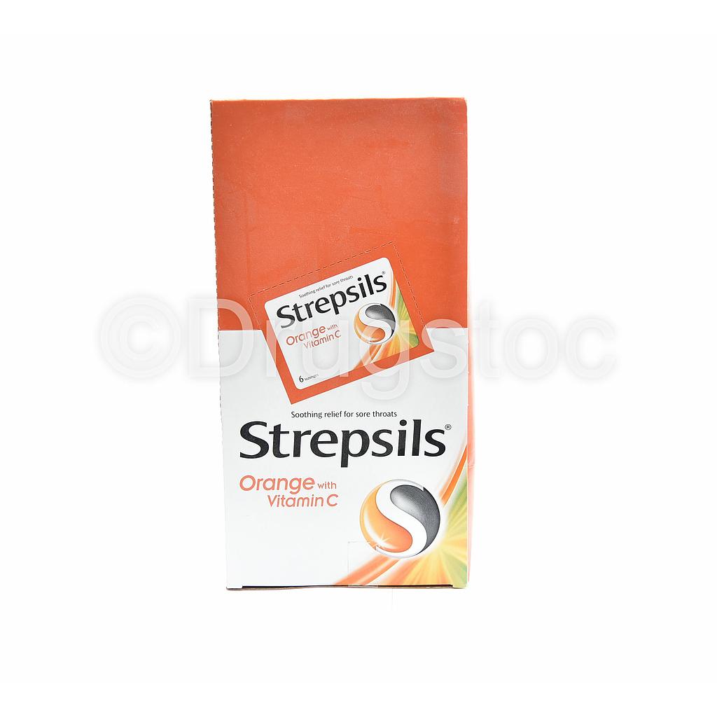 Strepsils Orange with Vitamin C