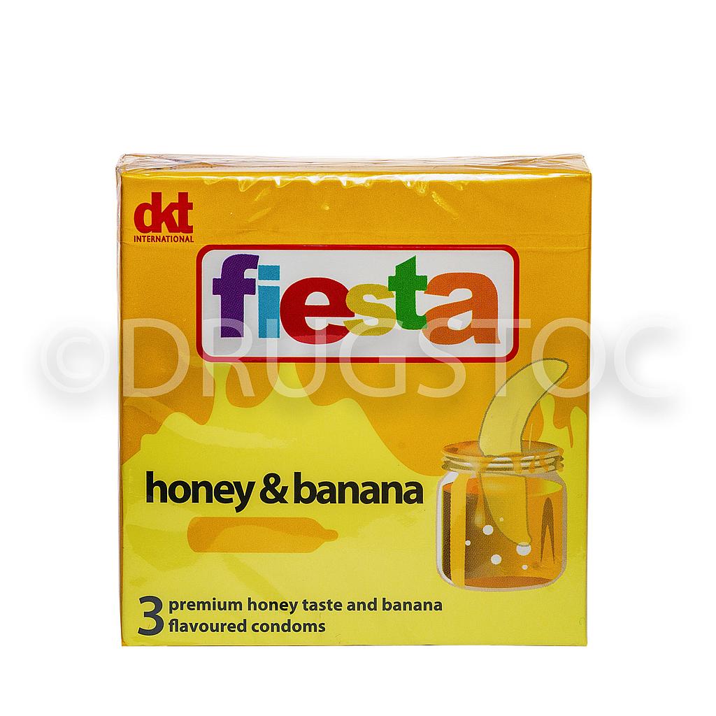 Fiesta Condom Honey & Banana X 3