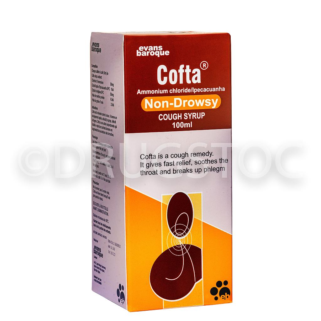 Cofta Non Drowsy Cough Syrup 100mL