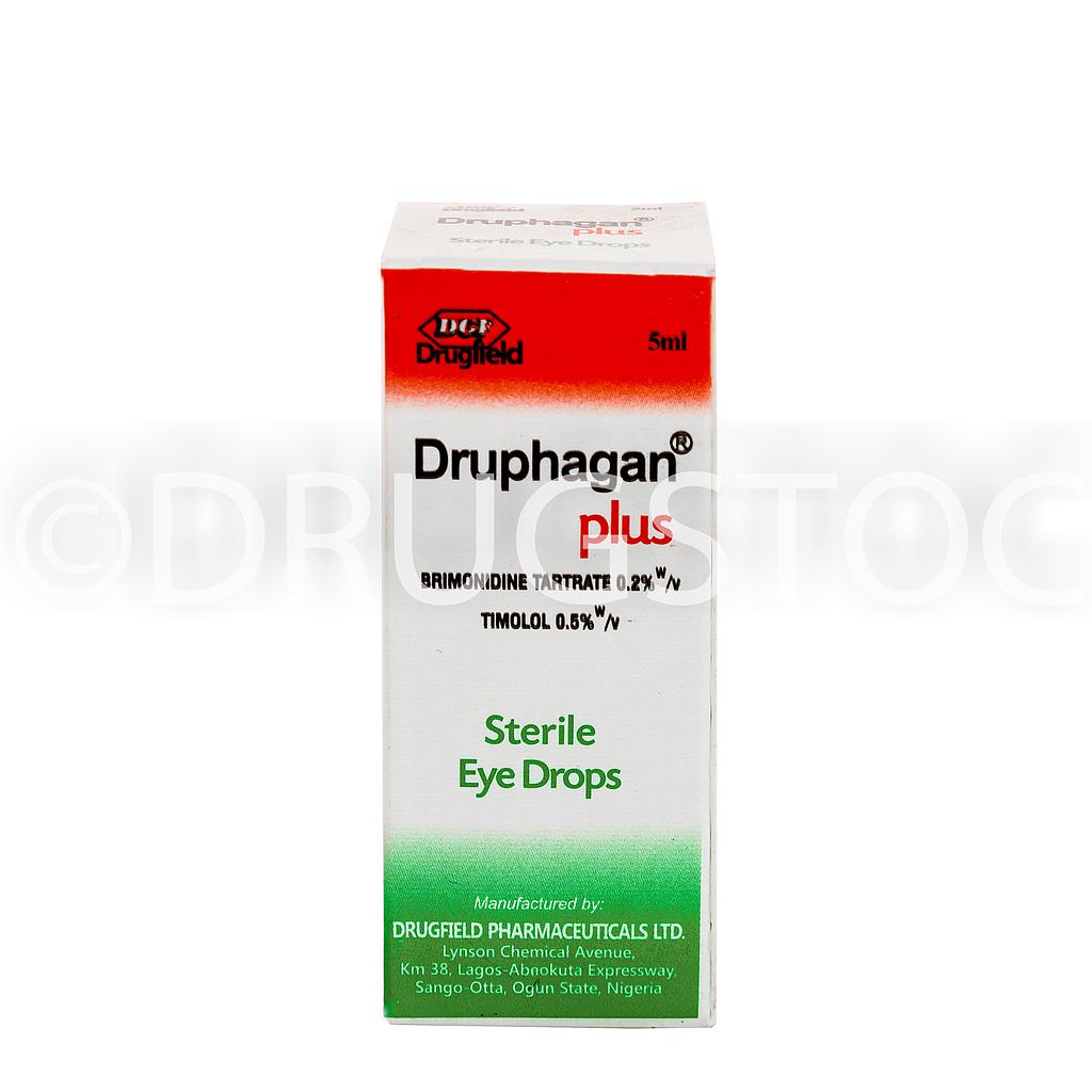 Druphagan Plus Eye Drops 5mL