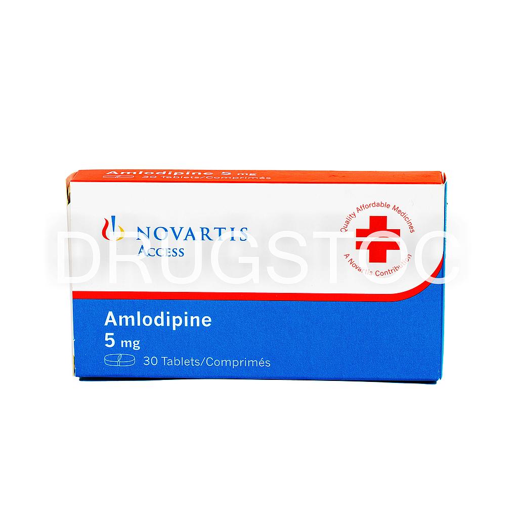 Norvartis Amlodipine 5mg Tablets x 30''