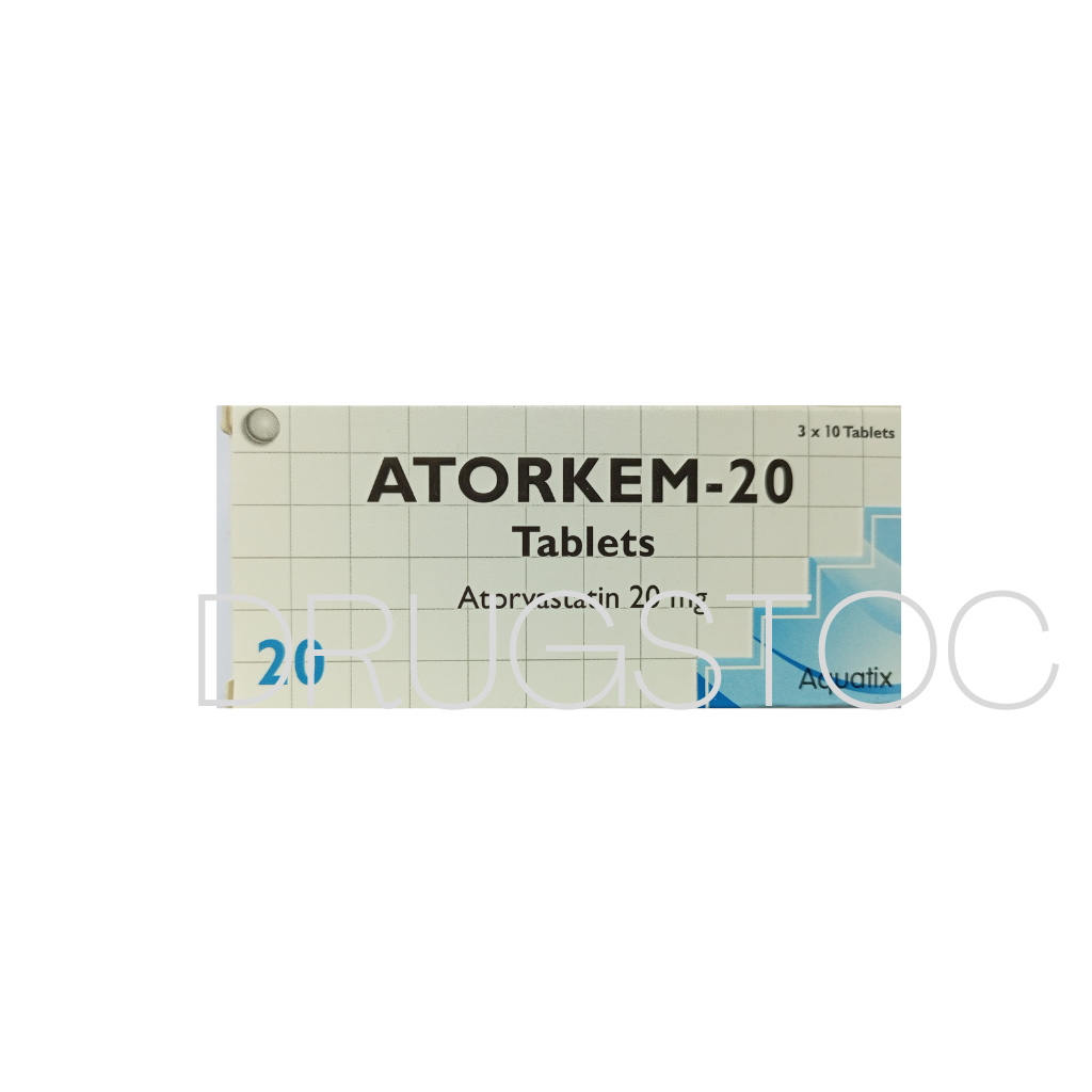 Atorkem-20mg Tablets x 30''