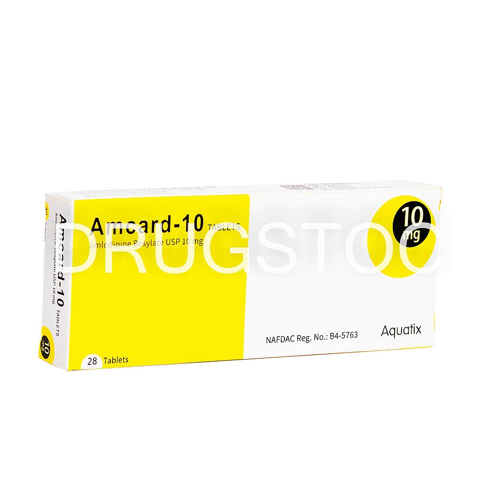 Amcard-10mg Tablets x 28''