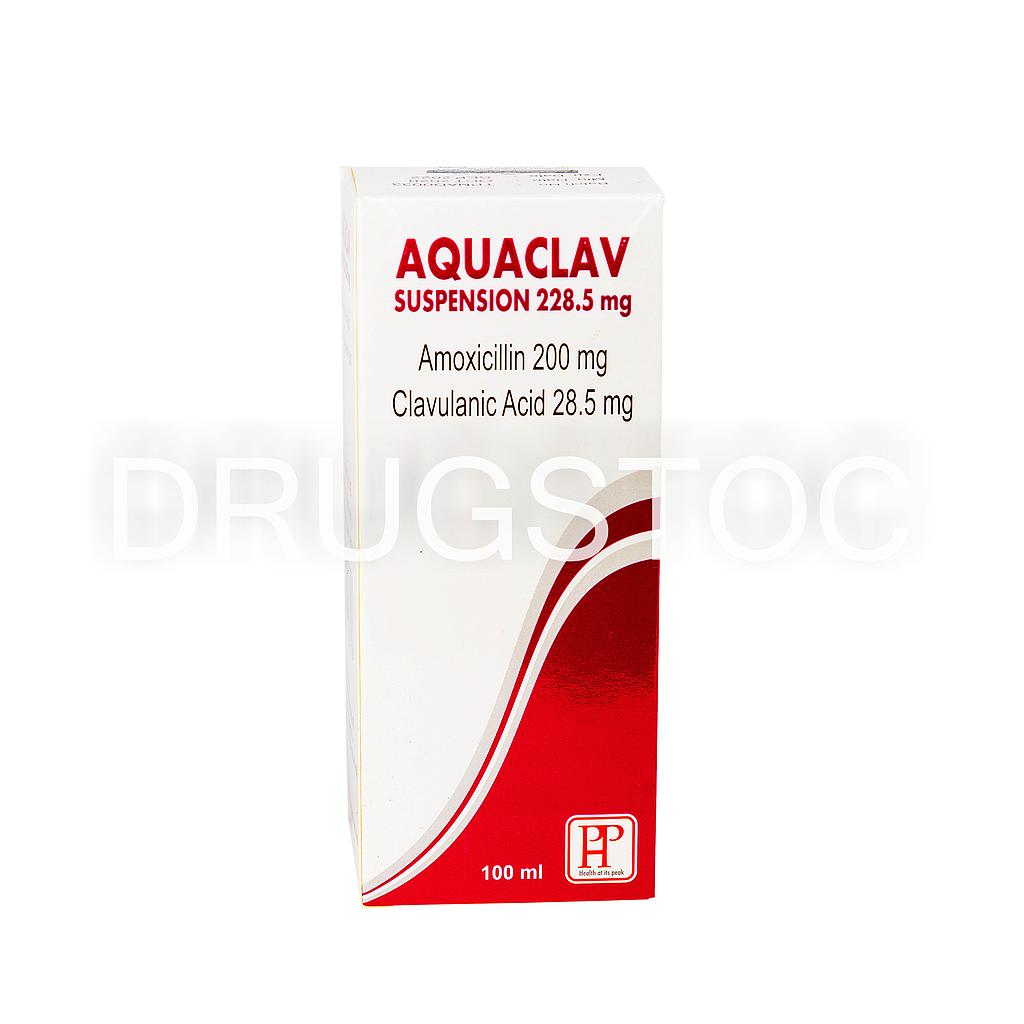 Aquaclav 228.5mg Suspension