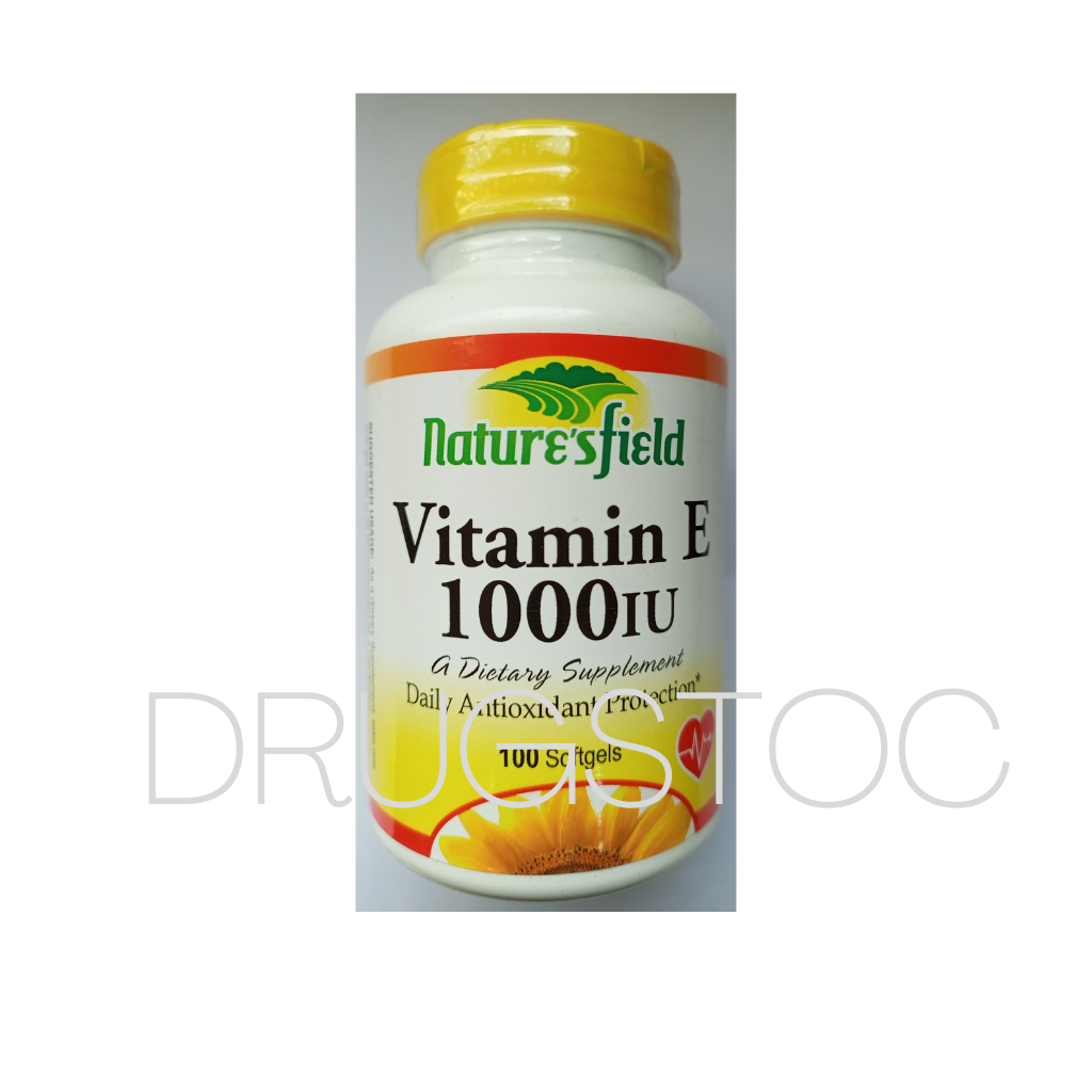 Nature'sfield Vitamin E1000iu X 100