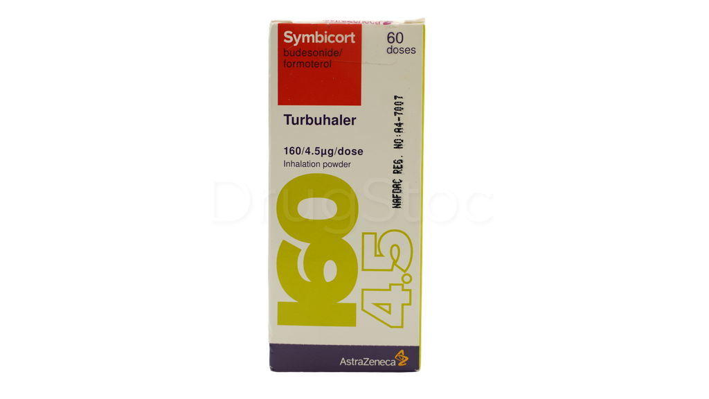 Symbicort 160/4.5mcg (60 Doses) Turbohaler x 1''