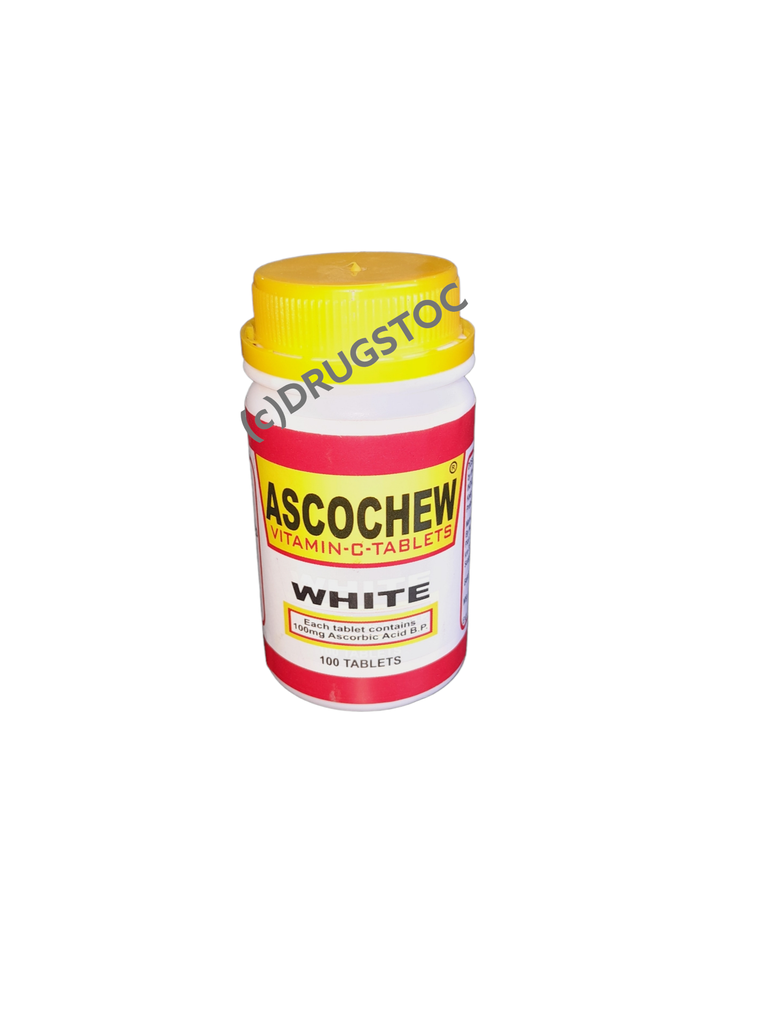 Ascochew Vit. C White 100mg X 100