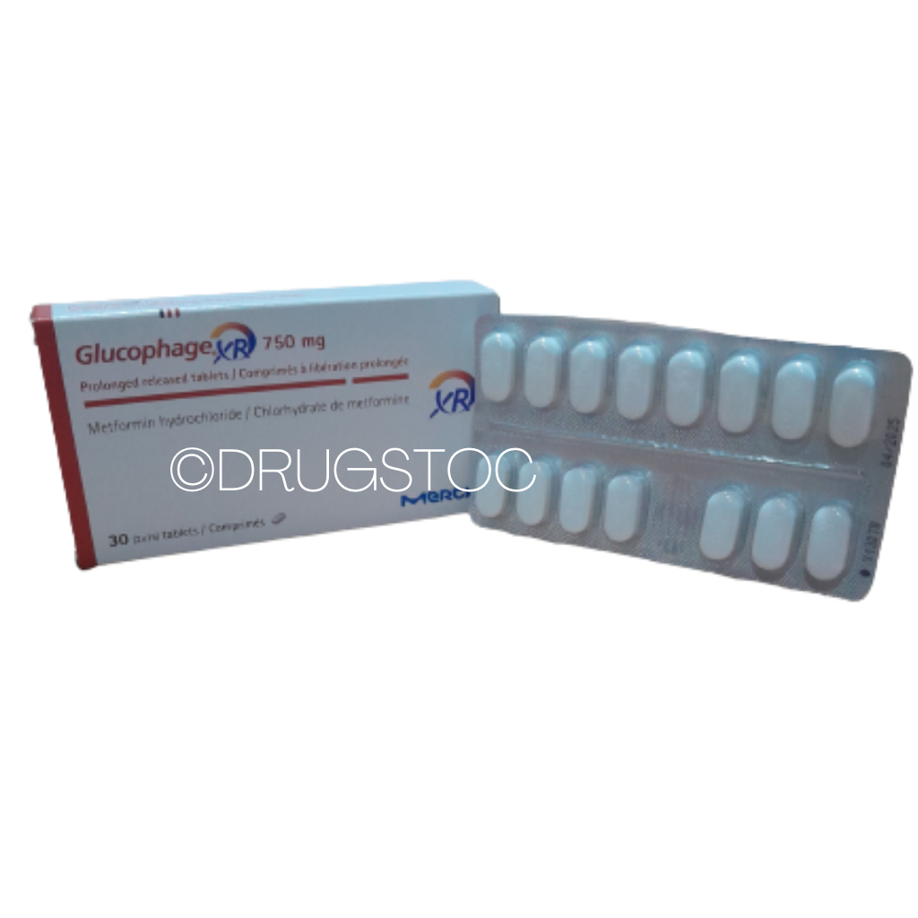 Glucophage XR 750mg Tablets x 30''
