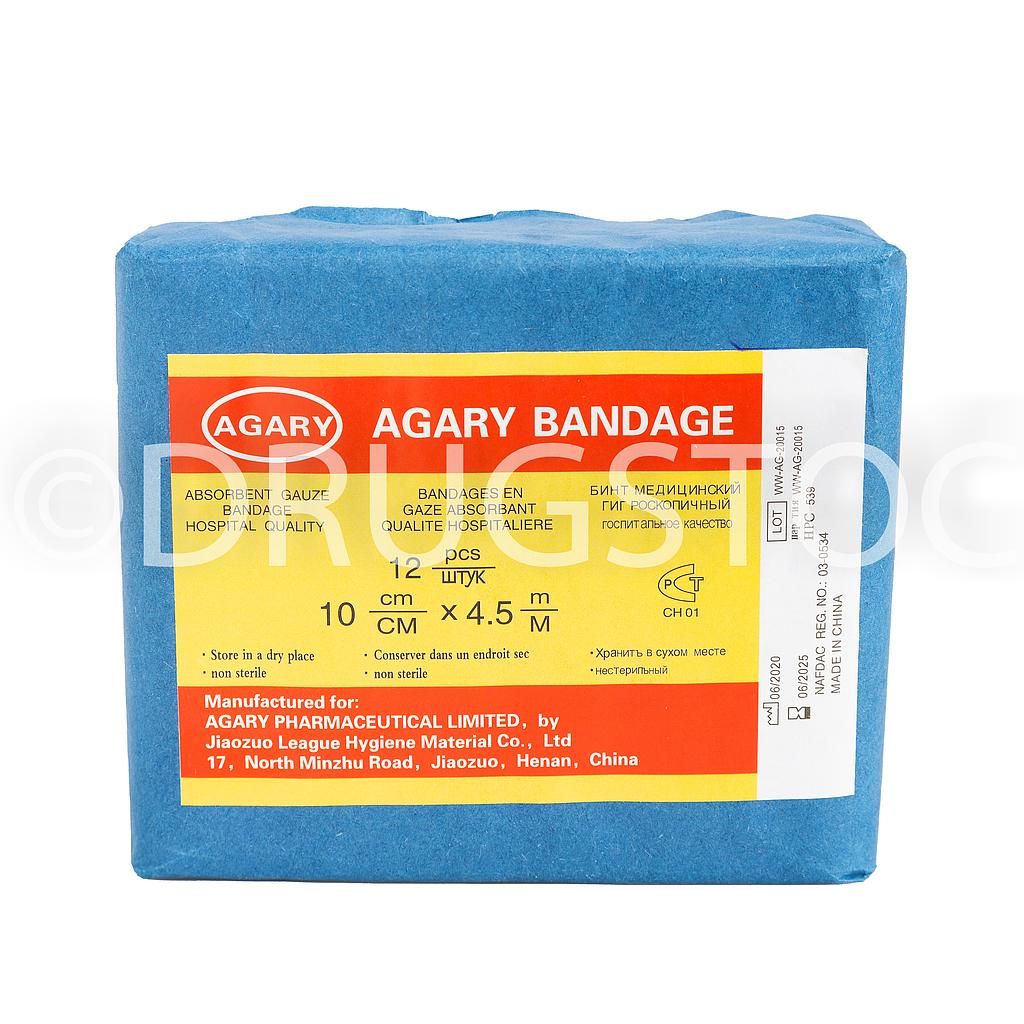 Agary Gauze Bandage 4"