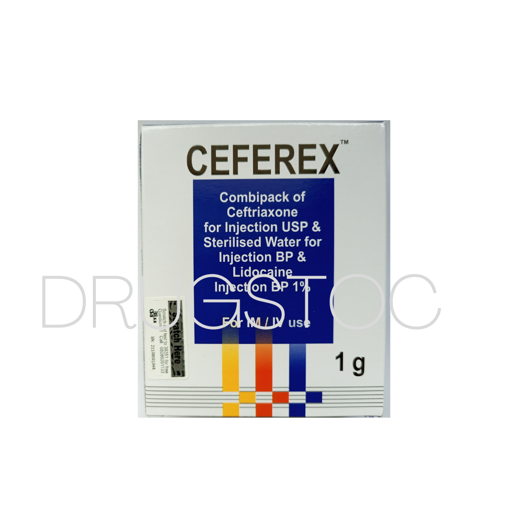 Ceferex 1g Injection 