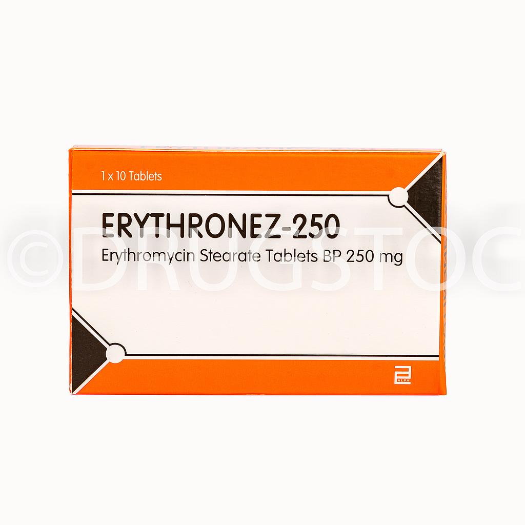 Erythronez 250mg  Tablets x 10''