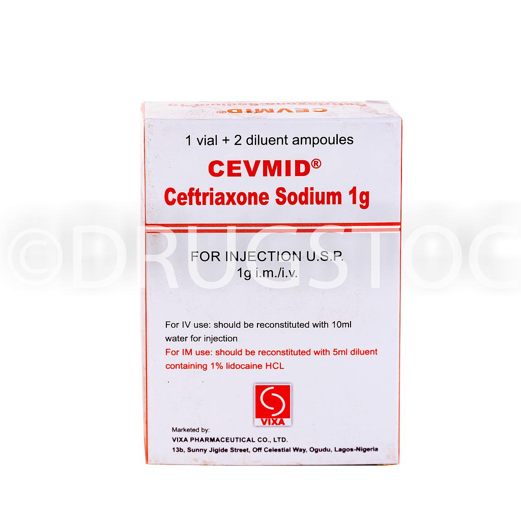 Cevmid 1g Injection x 1 Vial