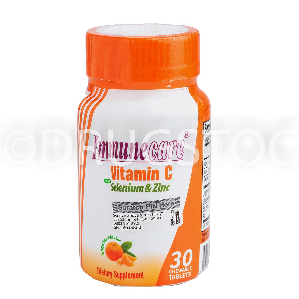 Immunecare Vitc,Selenium&Zinc x30