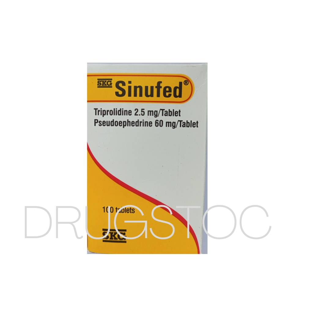 Sinufed Tablets x 100''