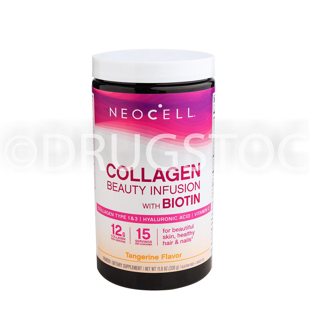 Neocell Collagen Beauty Infusion Powder 330g(Tangerine Flavor)