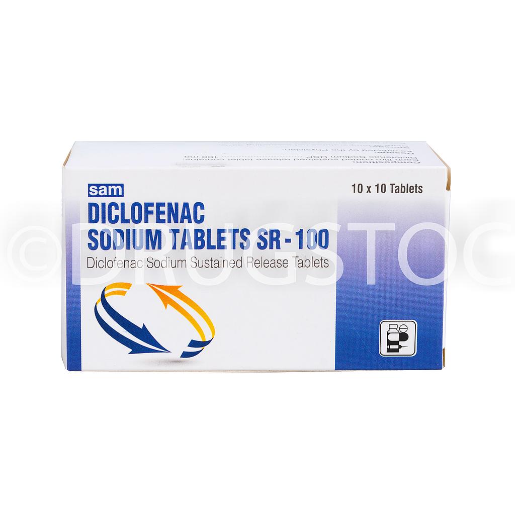 Sam Diclofenac SR-100 Tablets x 100''