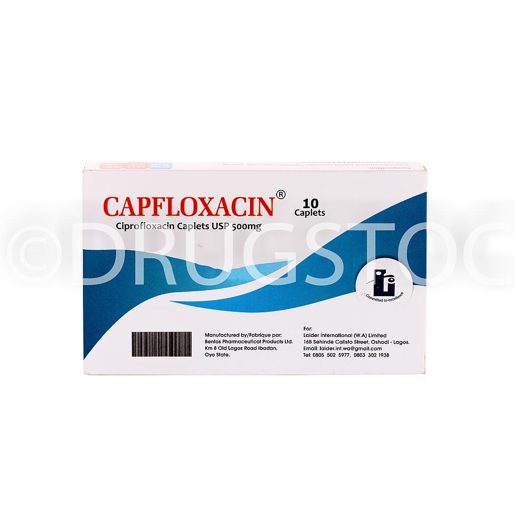 Capfloxacin 500mg Caplets x 10''