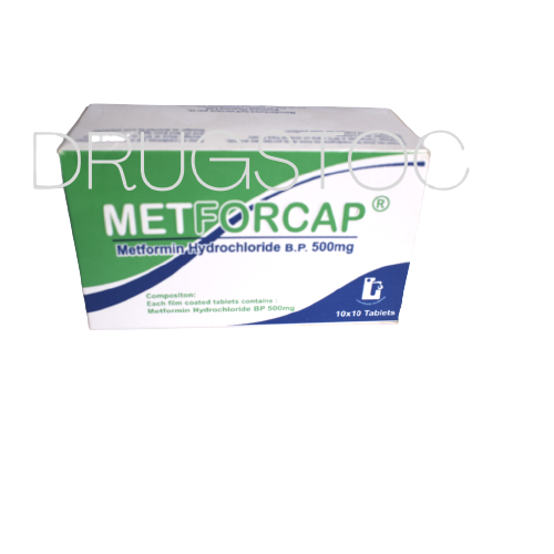 Metforcap 500mg Tablets x 100''