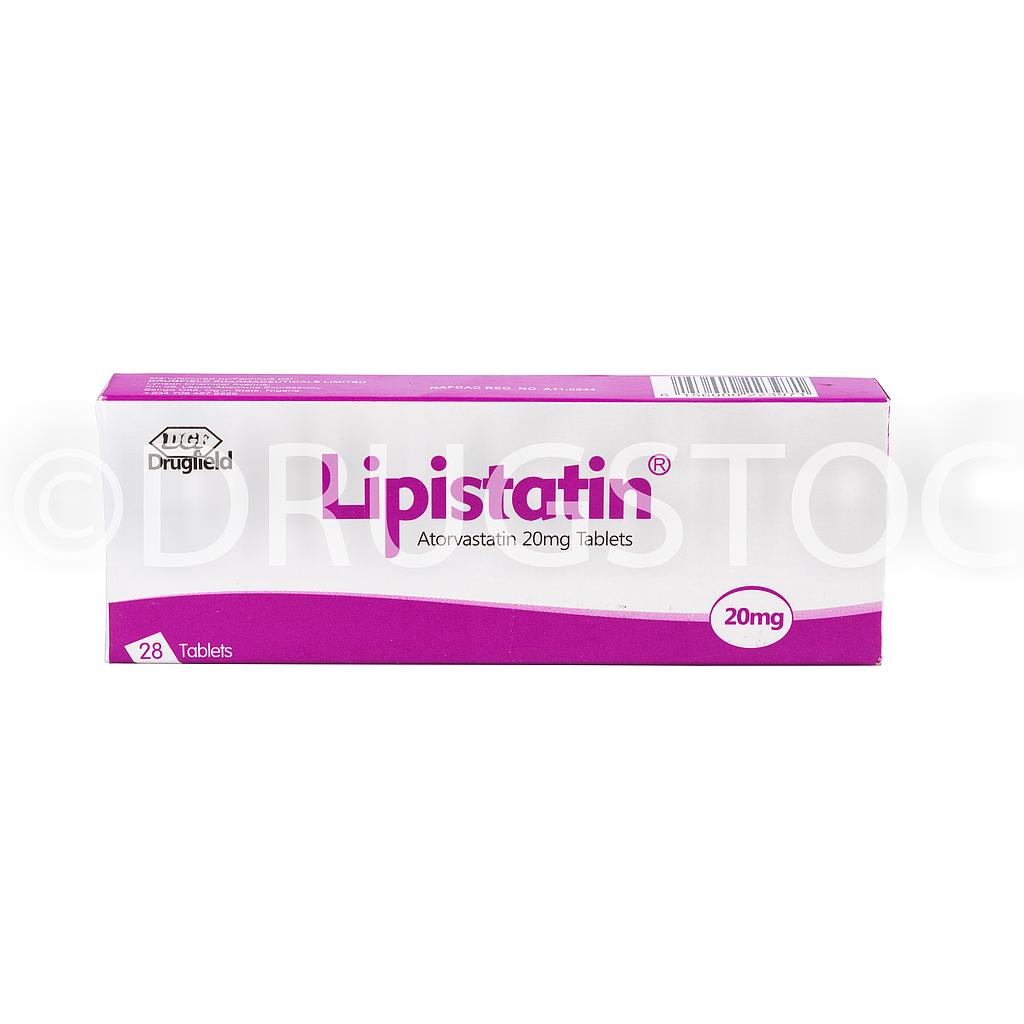 Lipistatin 20mg Tablets x 28''