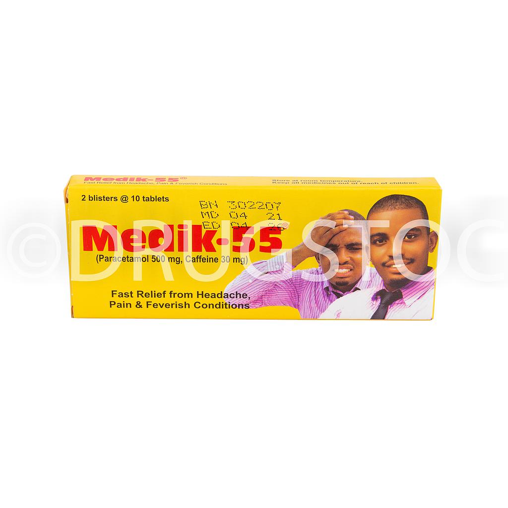 Medik-55 Tablets x 20''