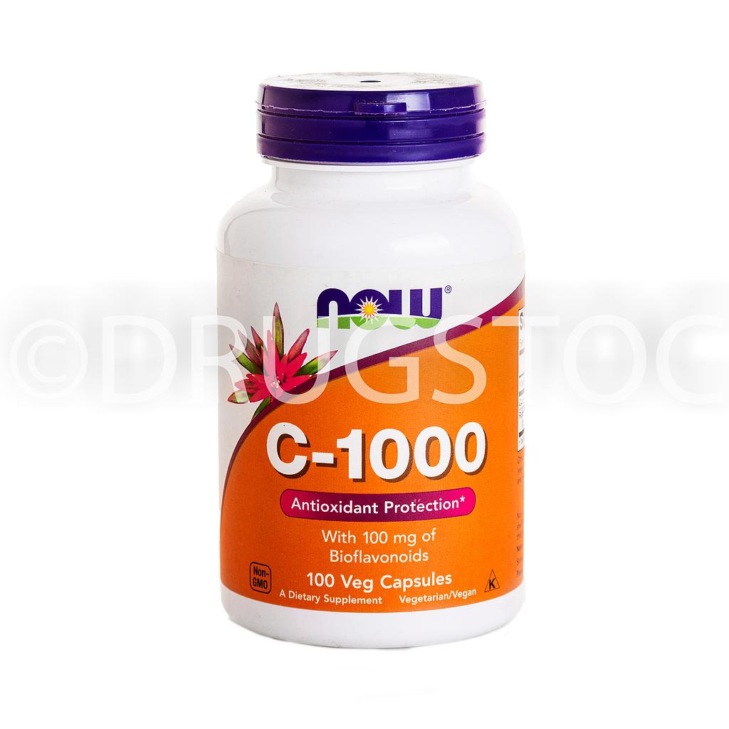 Now Vit C-1000mg Caps X100